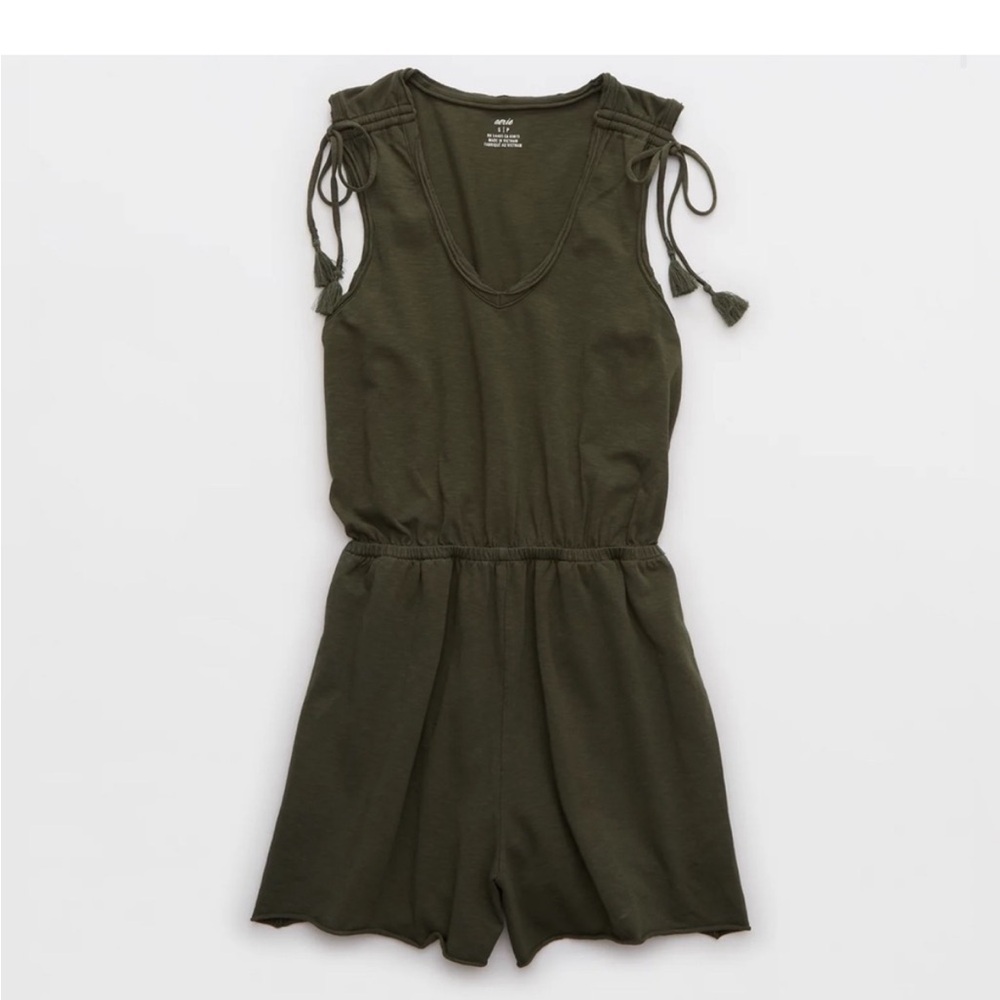 Aerie Ruched Romper